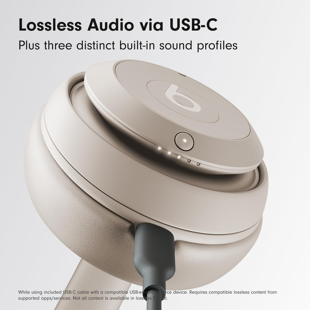 Beats Studio Pro Premium Wireless Over-Ear Headphones- Up to 40-Hour Battery Life, Active Noise Cancelling, Great for Travel & Commuting, USB-C Lossless Audio, Apple & Android Compatible -Black | Over-ear audio with active noise canceling, 40-hour battery