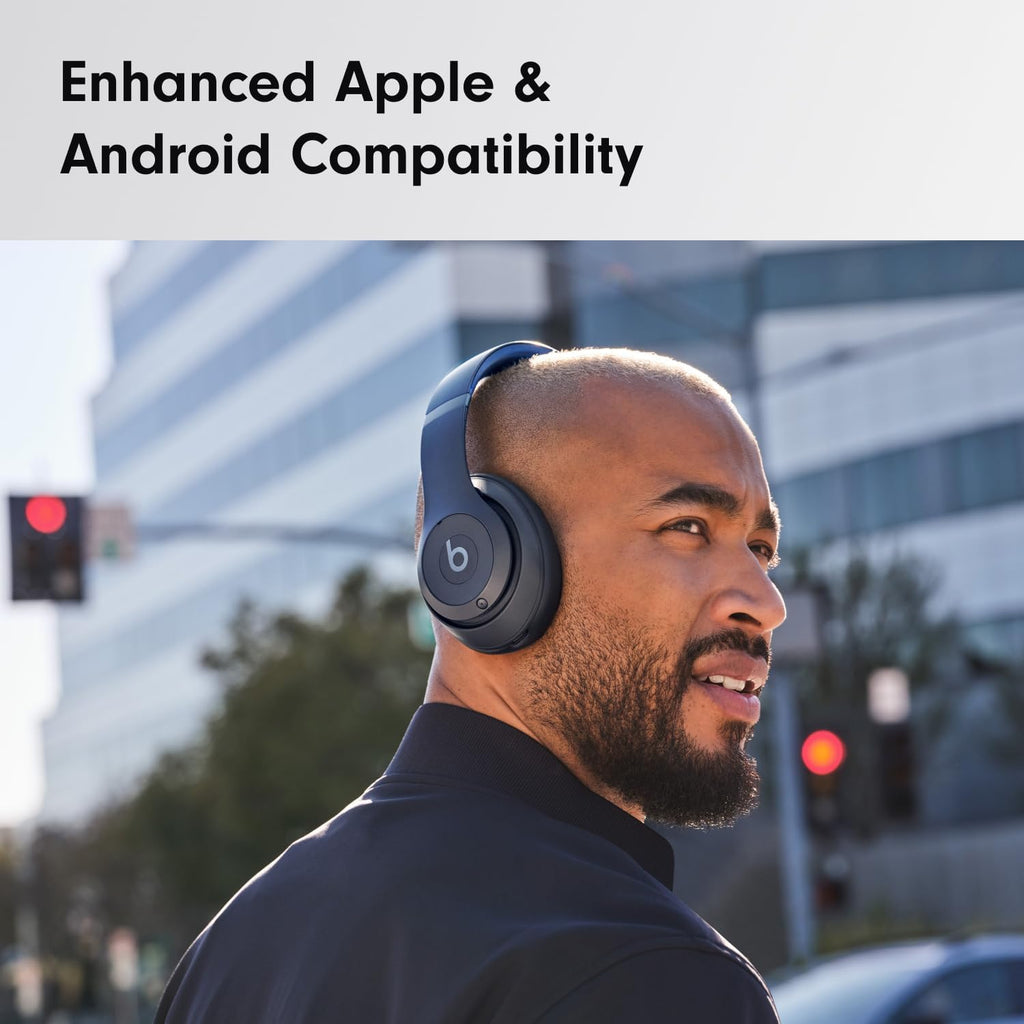 Beats Studio Pro Premium Wireless Over-Ear Headphones- Up to 40-Hour Battery Life, Active Noise Cancelling, Great for Travel & Commuting, USB-C Lossless Audio, Apple & Android Compatible -Black | Over-ear audio with active noise canceling, 40-hour battery