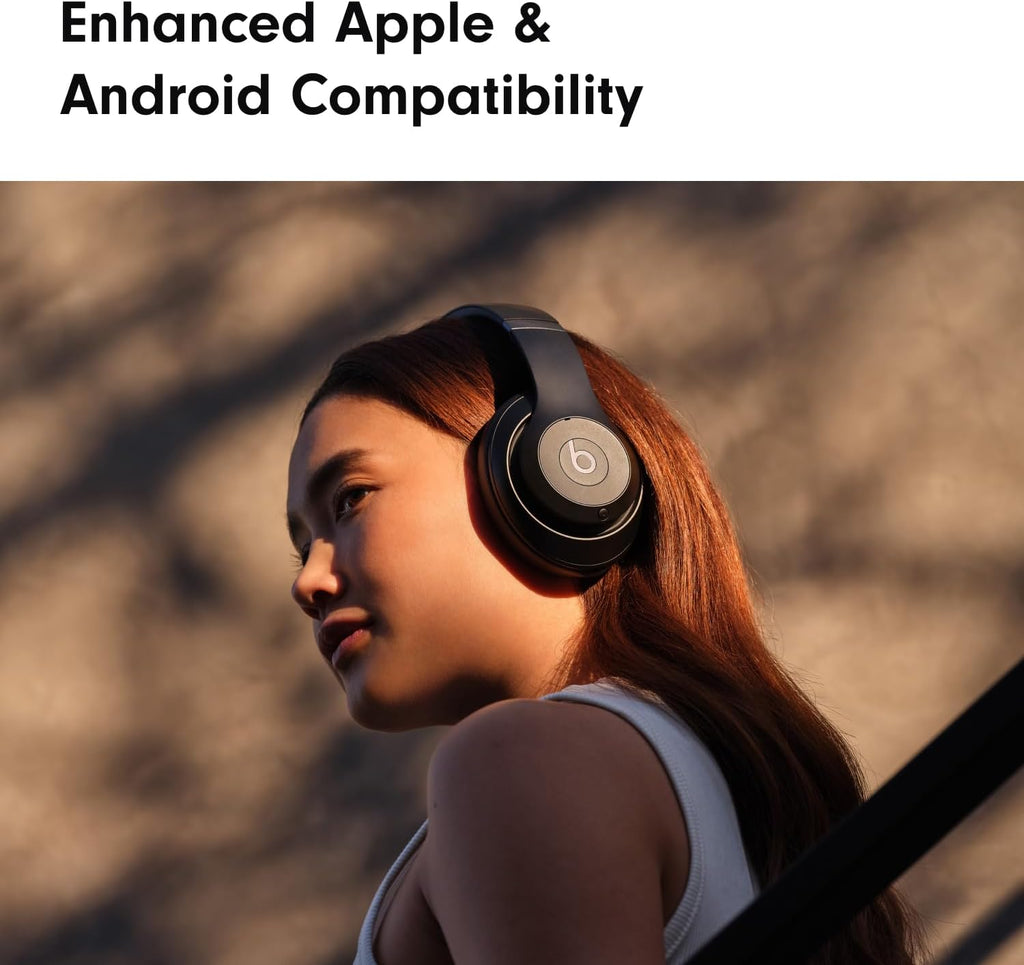 Beats Studio Pro Premium Wireless Over-Ear Headphones- Up to 40-Hour Battery Life, Active Noise Cancelling, Great for Travel & Commuting, USB-C Lossless Audio, Apple & Android Compatible -Black | Over-ear audio with active noise canceling, 40-hour battery