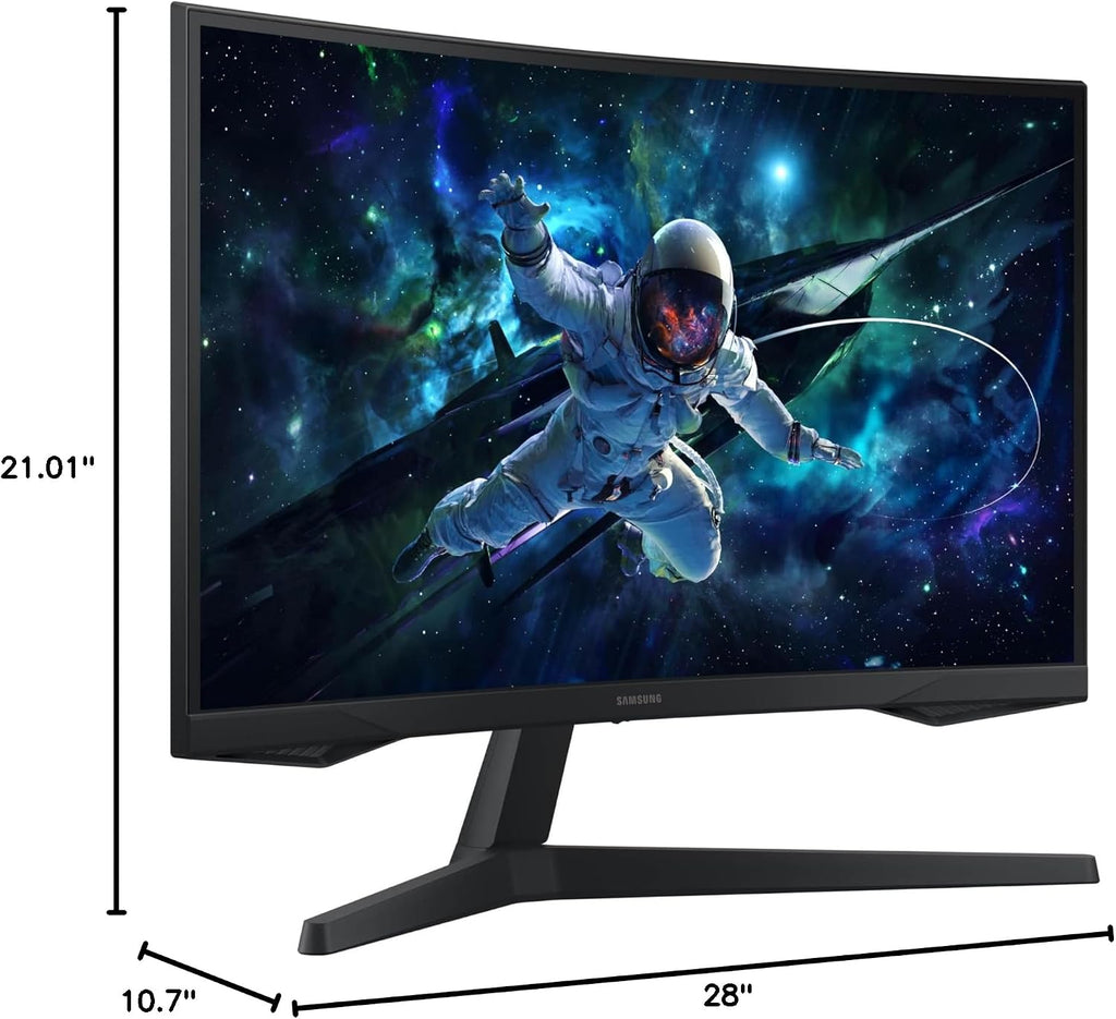 Samsung 32" Odyssey (G55C) Series QHD 1000R Curved Gaming Monitor,