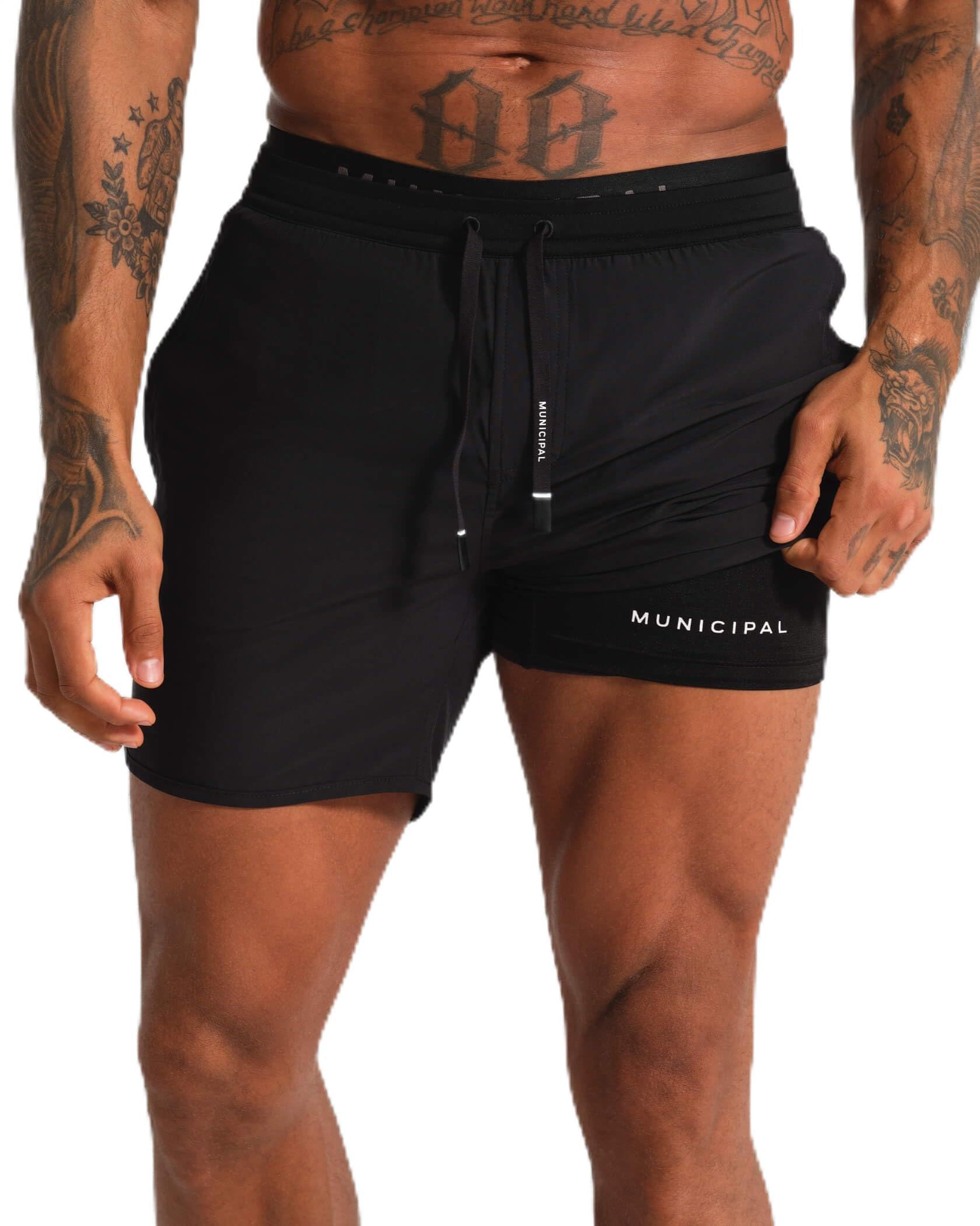 MUNICIPAL Men's Daybreak Lined 5" Shorts