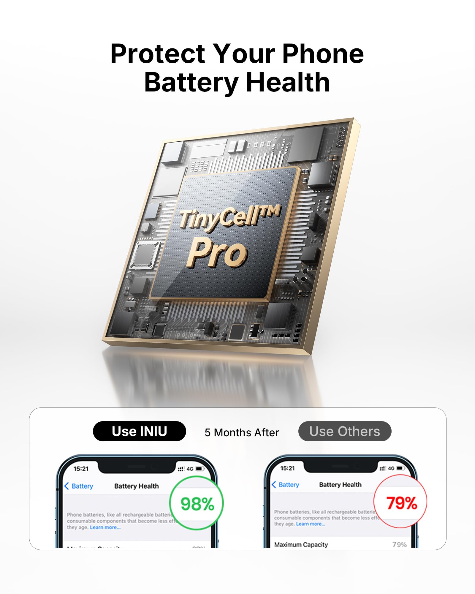 INIU Portable Charger, Ultra Mini 10000mAh 45W Fast Charging Power Bank | Flight-Safe, USB-C Cable, Travel Essential, 45W Battery Phone Pack for iPhone 17 16 Samsung S26 Google iPad etc