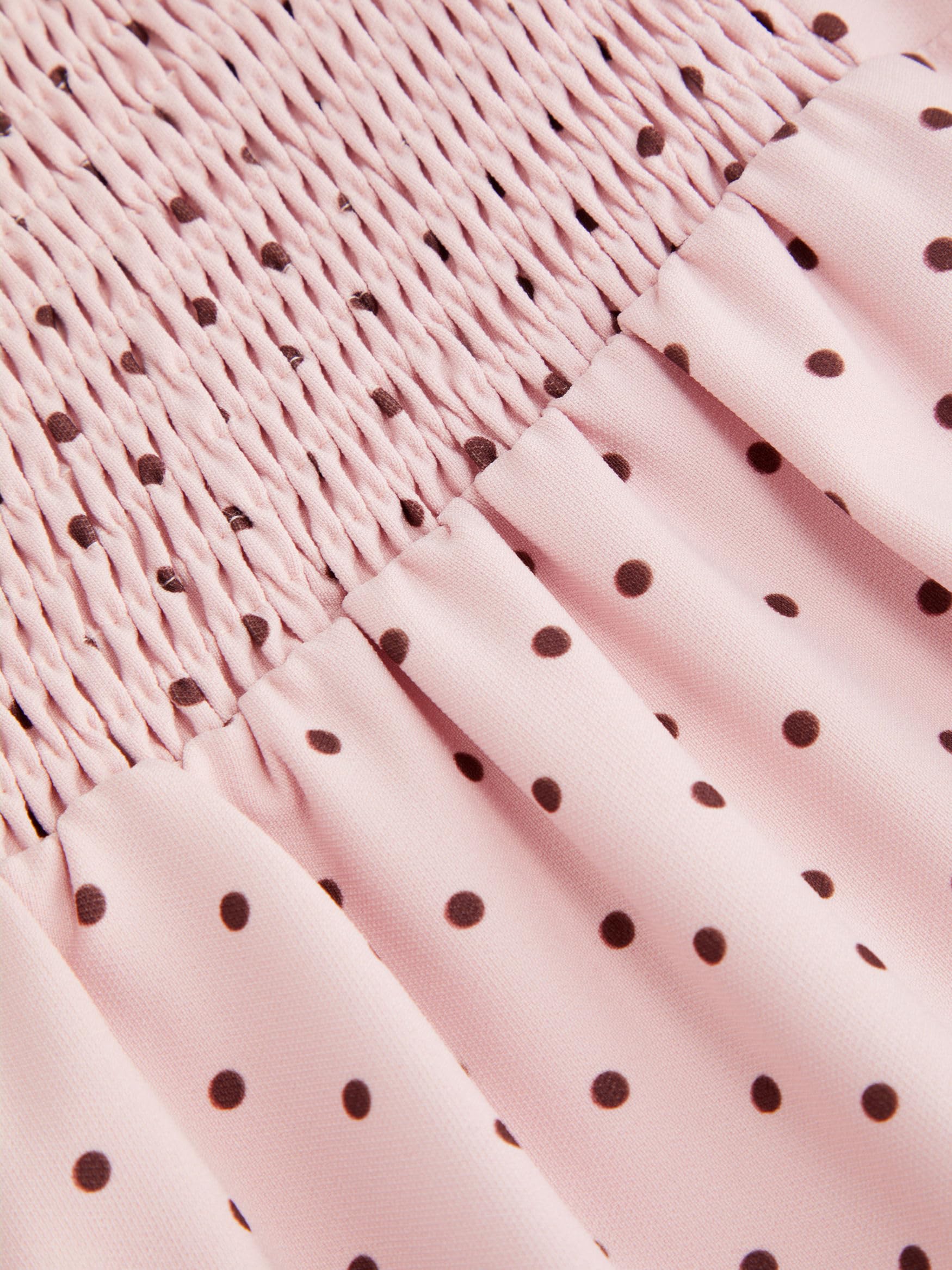 CIDER Womens Polka Dots Summer Casual Dresses Square Neck Sleeveless Midi A Line Elegant Dress
